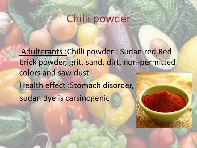 Food Adulteration PPT food-adulteration-ppt