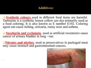 Food adulteration | PPTX