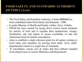Food adulteration