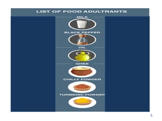 Food Adulteration and food additives hazards | PPTX