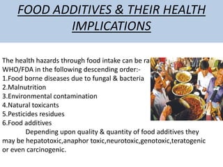 Food adultration | PPTX