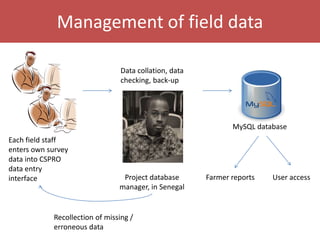 Senegal dairy genetics project: Work package 2 update