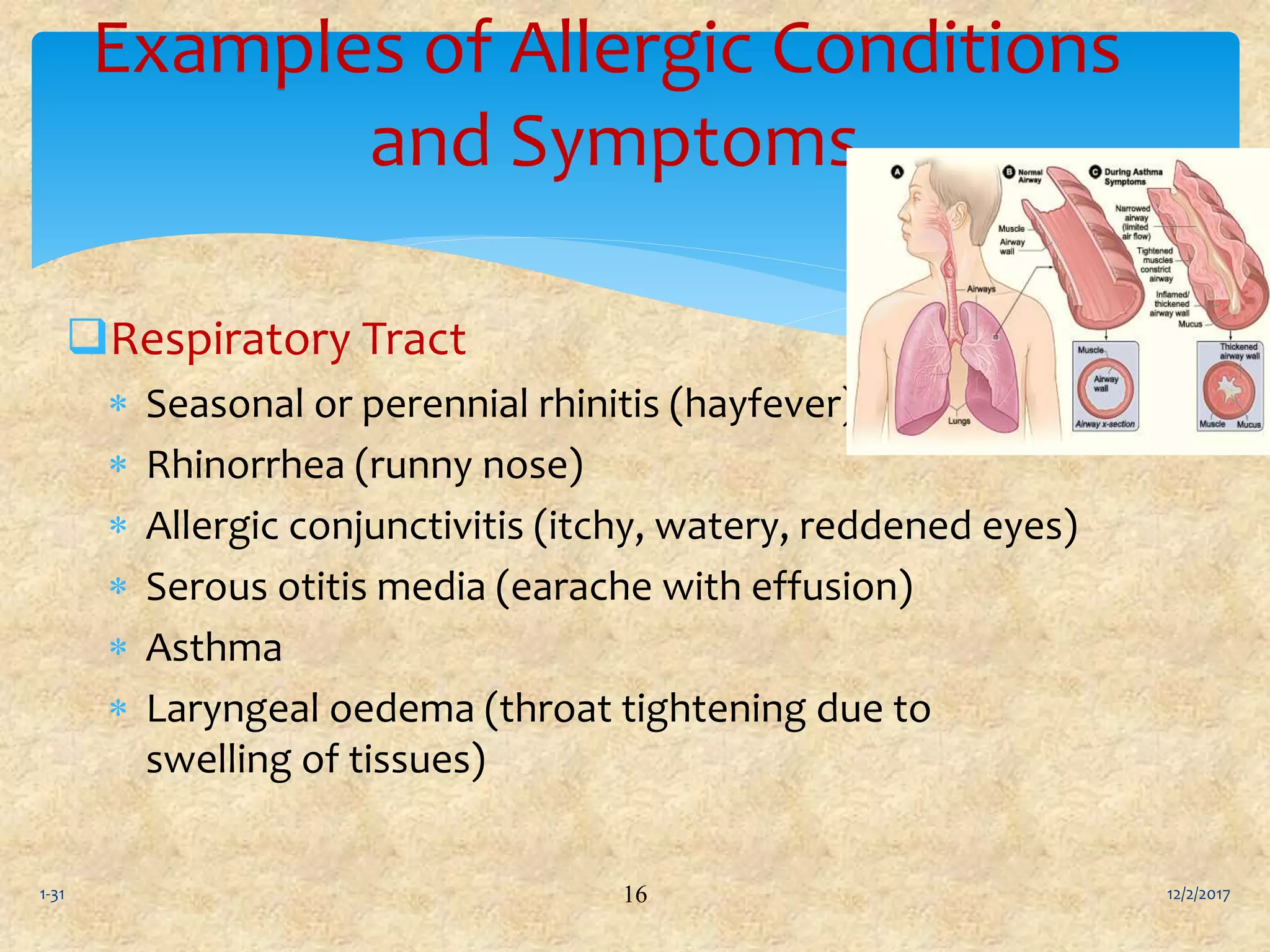 Food allergies and food intolerances ppt | PPTX