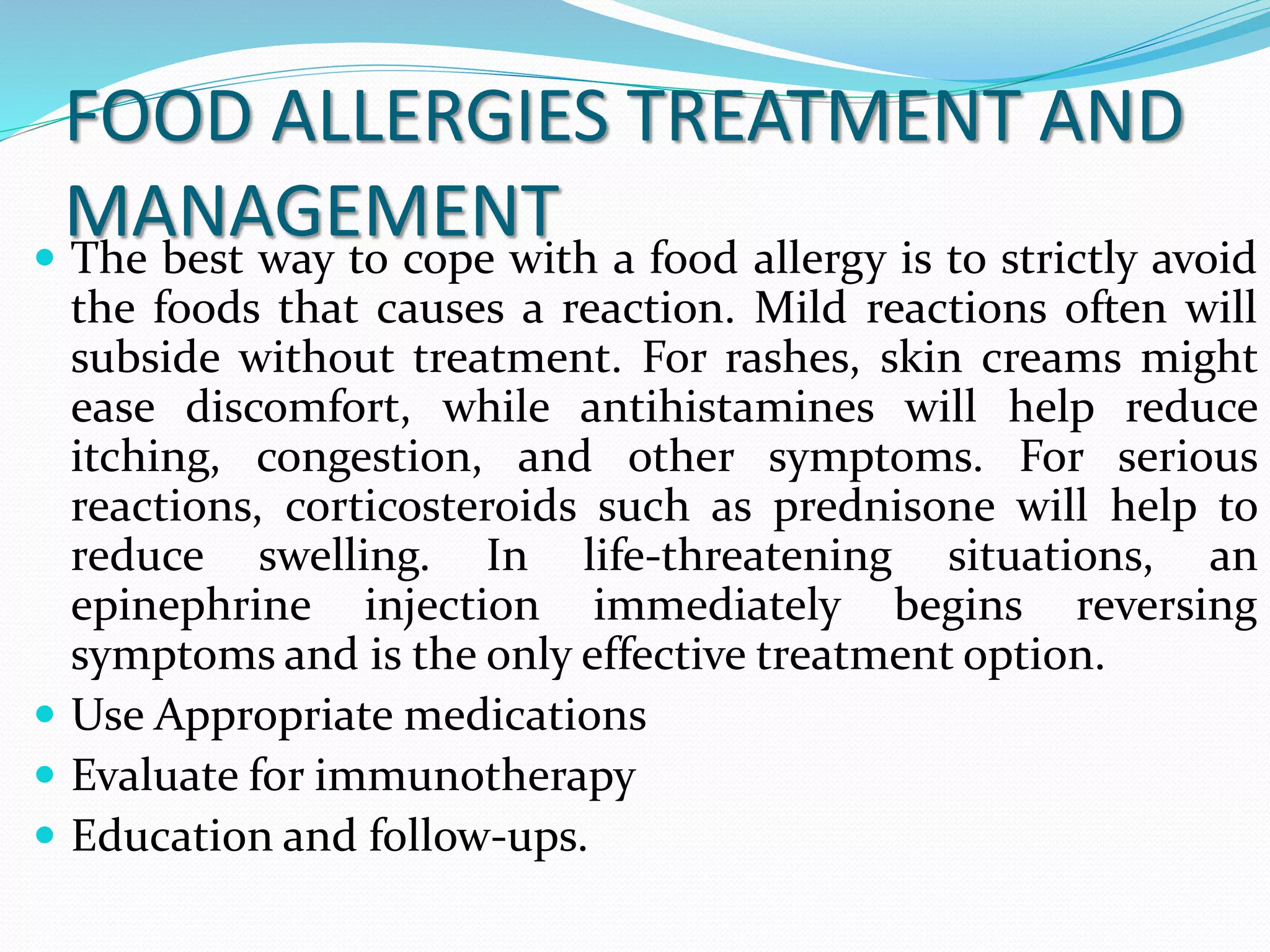 Food allergy and intolerances | PPTX