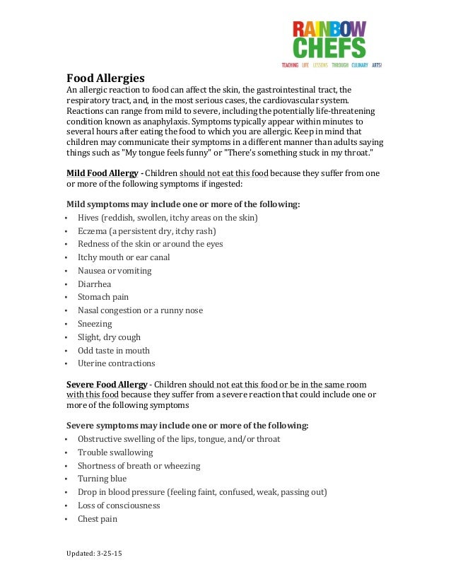 Food allergy protocol 3 2515