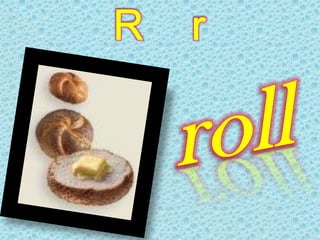 Single Alphabet Letters R Food Food alphabet | PPTX