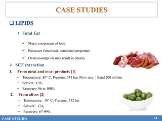 Supercritical Fluid Extraction in Food Analysis | PPTX