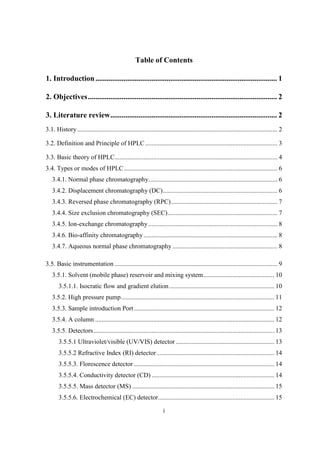 Food analysis using hplc-a class seminar | PDF