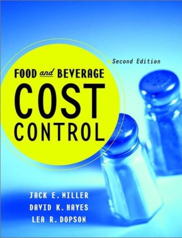 Food and beverage cost control (2nd edition) PDF
