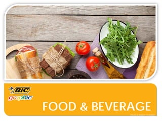 FOOD & BEVERAGEPRICING IS SUBJECT TO CHANGE
 