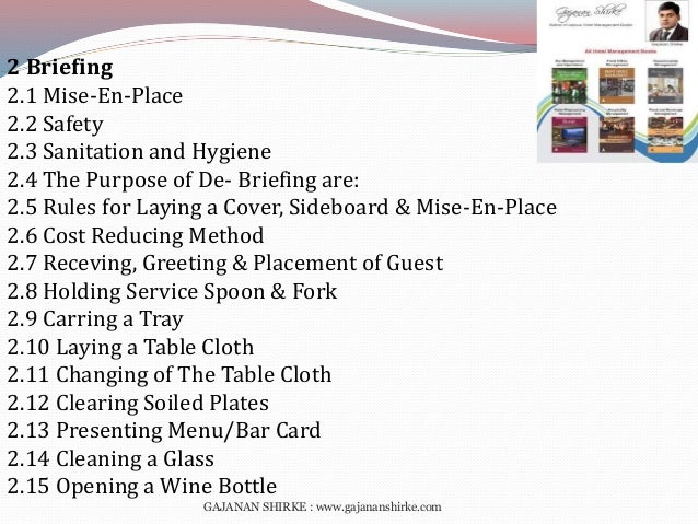 Food And Beverage Service Management Book Food And Beverage Service Management Book