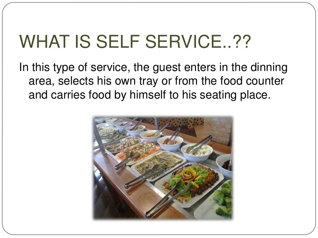 Food and beverage service methods