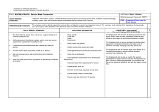 Food and beverage standard procedures | PDF