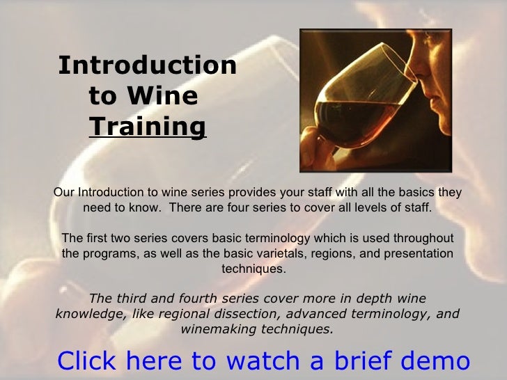 Food And Beverage Training Program Demos