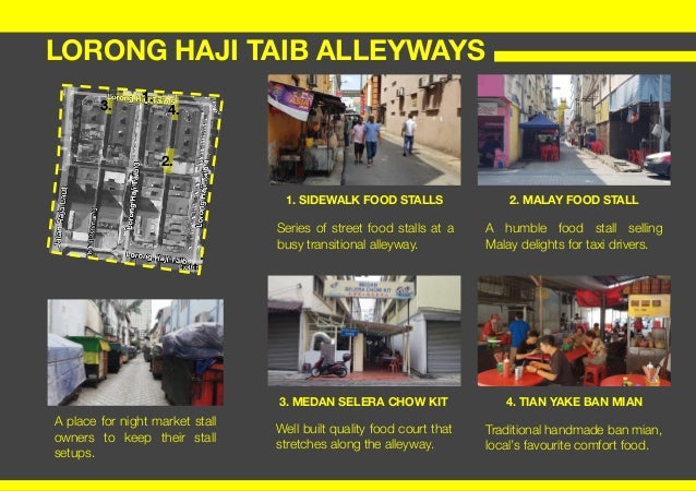 Lorong Haji Taib Alleyways