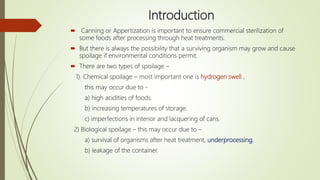 Appertization Food and Dairy Microbiology | PPTX