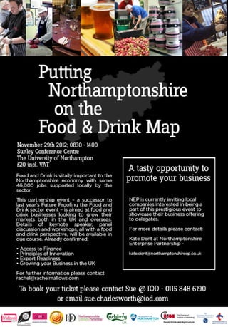 Putting Northamptonshire on the Food and Drink Map