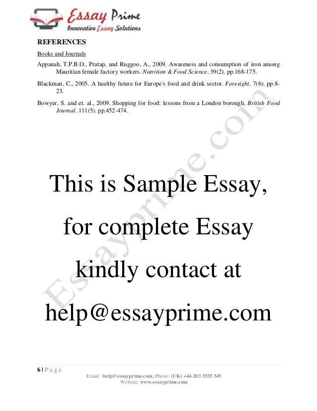 Make a good essay