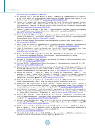Polyphenols in fruits and vegetables and its effect on human health | PDF