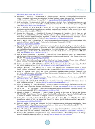 Polyphenols in fruits and vegetables and its effect on human health | PDF
