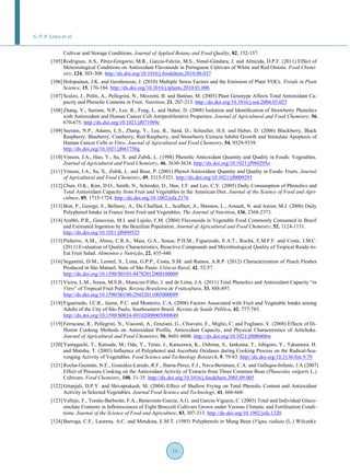 Polyphenols in fruits and vegetables and its effect on human health | PDF