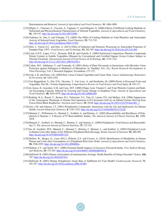 Polyphenols in fruits and vegetables and its effect on human health | PDF