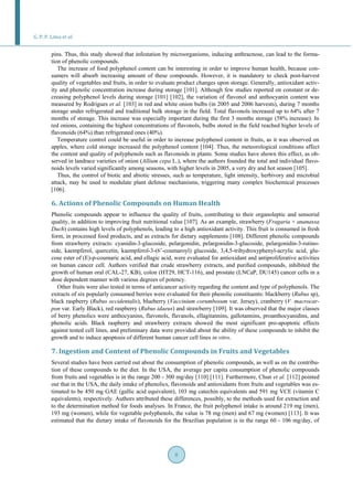 Polyphenols in fruits and vegetables and its effect on human health | PDF