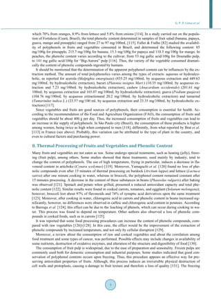 Polyphenols in fruits and vegetables and its effect on human health | PDF