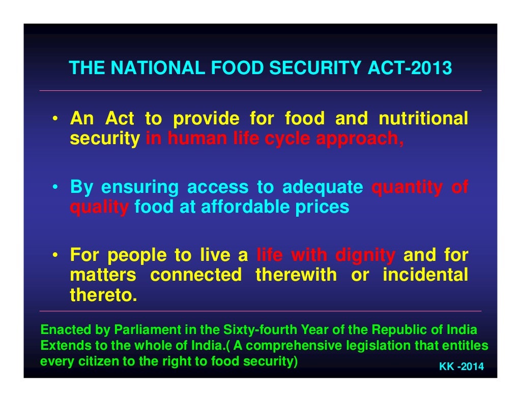 Wht Is Food Security Food And Nutrition Security Pdf – ZONXT