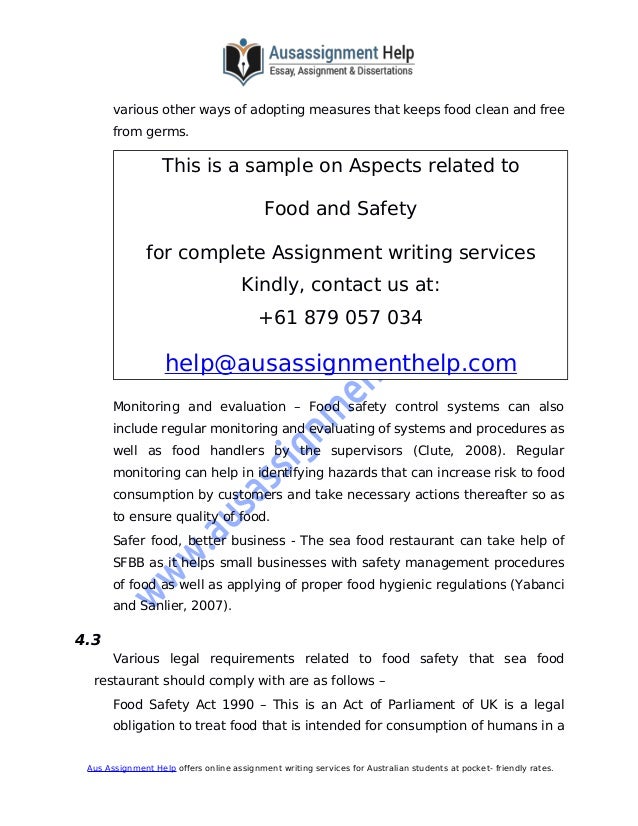 food safety 3 essay Food safety -unit 3 health and social care the food and safety act was introduced in the 1990 this essay has been marked by a teacher. food safety 3 essay Food safety -unit 3 health and social care the food and safety act was introduced in the 1990 this essay has been marked by a teacher.