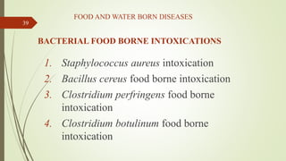 Food and water born diseases | PPTX