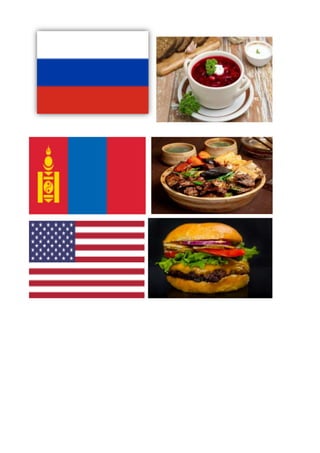 Food around the world  lesson plan