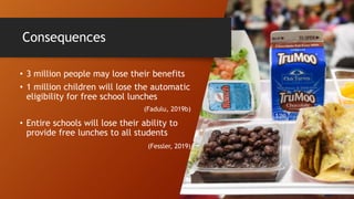 Food Assistance Reforms: The Step Backwards | PPTX