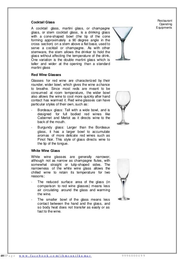 Food Beverage Service Basic notes