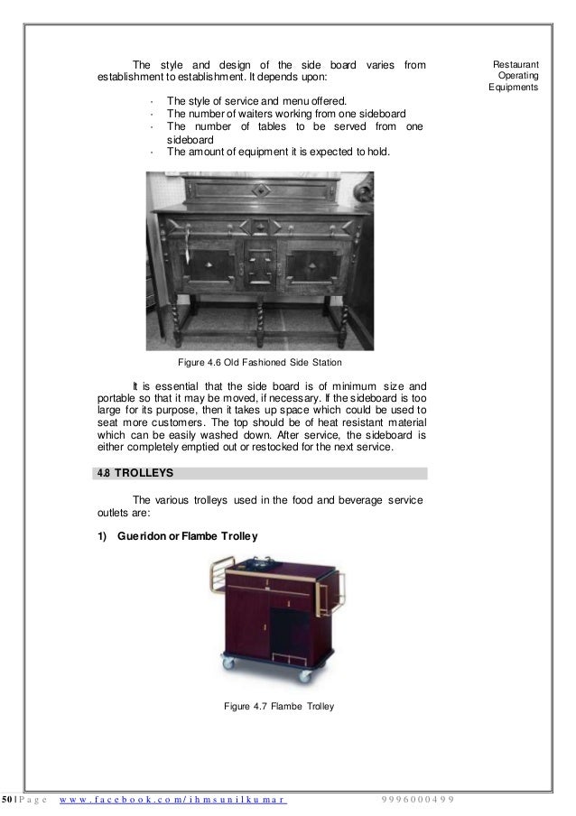 Food Beverage Service Basic notes