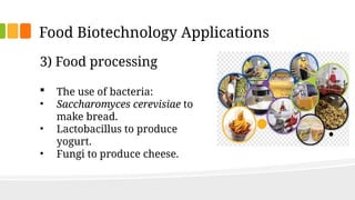 Food Biotechnology and its methods and different way | PPTX