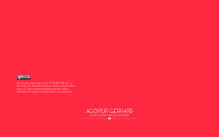 Die Studie selbst steht unter CC BY-NC-ND 4.0 - zu
beachten ist, dass die einzelnen Bilder entsprechend
ihrer CC-Lizenz weiterverbreitet werden. Diese
beﬁndet sich jeweils auf den Bildern und variieren. 
 