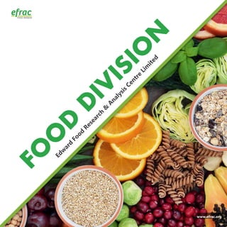 FOOD DIVISION
www.efrac.org
 