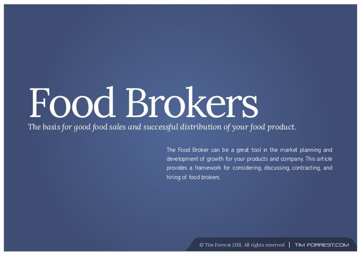 Natural Food Brokers Natural Food Brokers