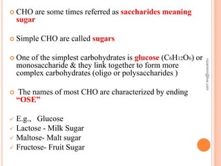 Wht Is Cho Organic Food chemistry | PPTX