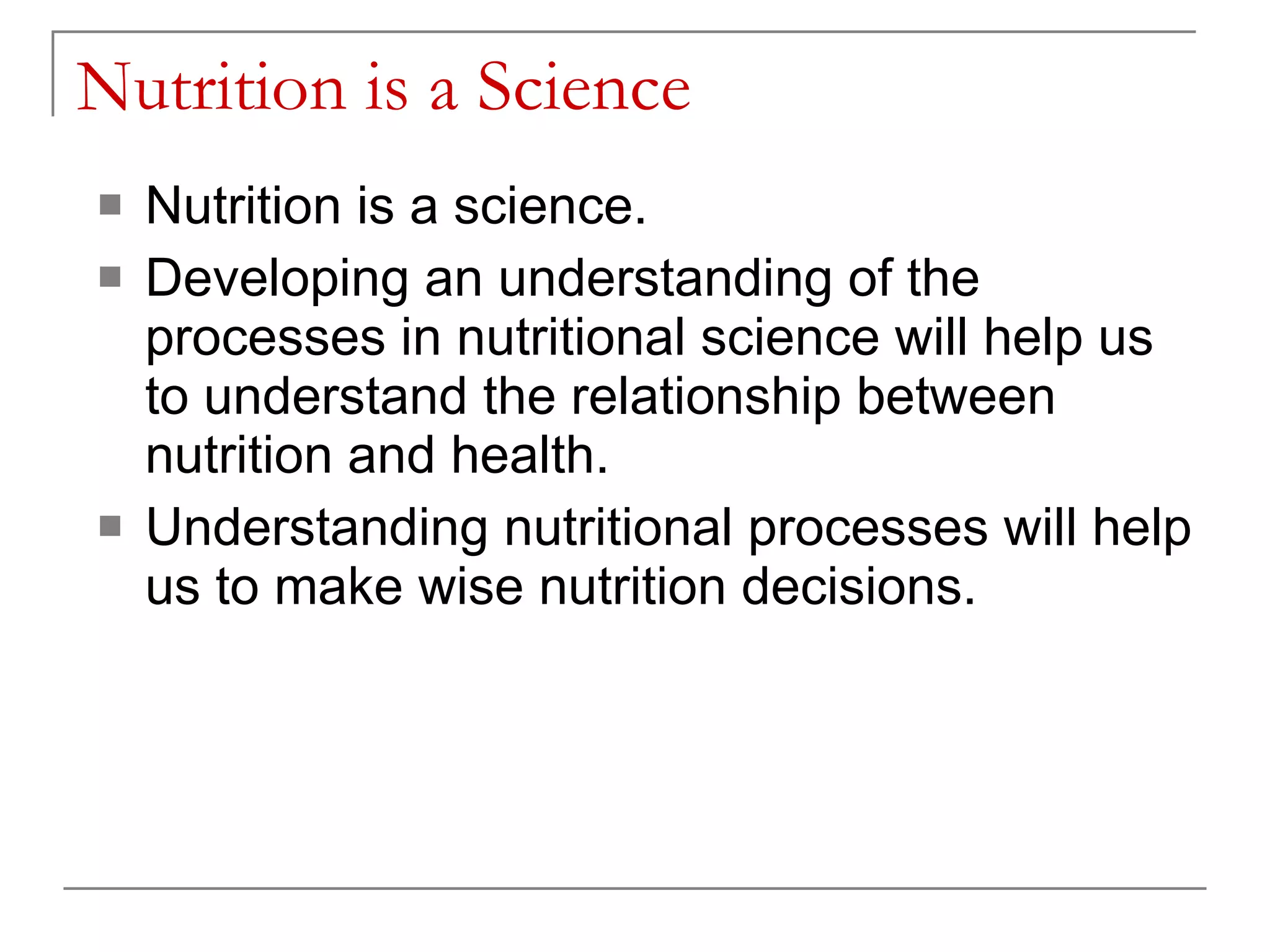 Food choices and nutrition basics | PPT