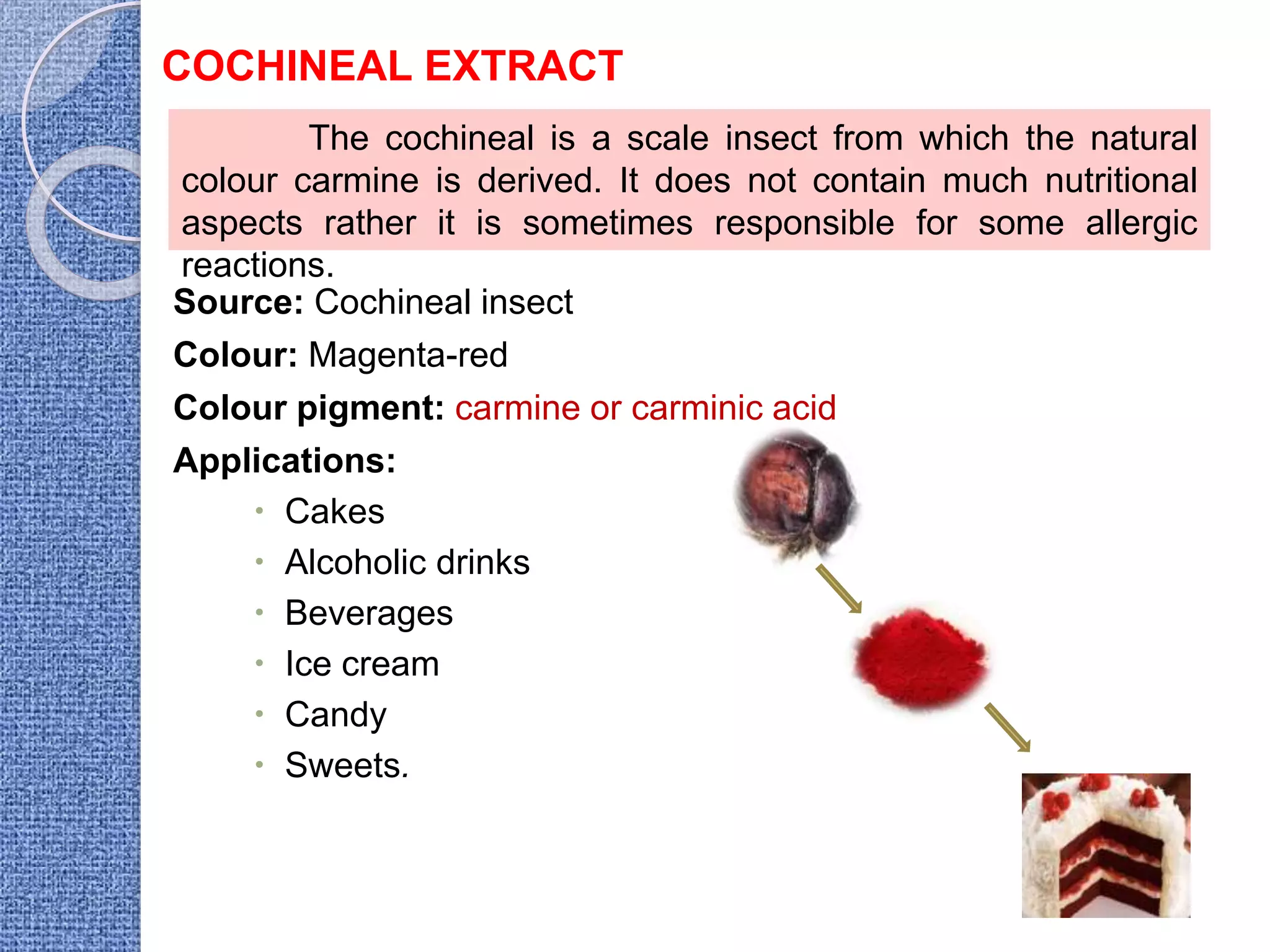 Food colours | PPTX