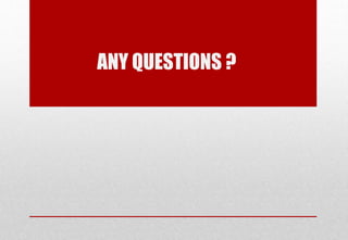 ANY QUESTIONS ?
Delhindra /chefqtrainer.blogspot.com
 