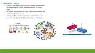 FOOD CONTROL AGENCIES AND THEIR REGULATIONS RIFA.pptx