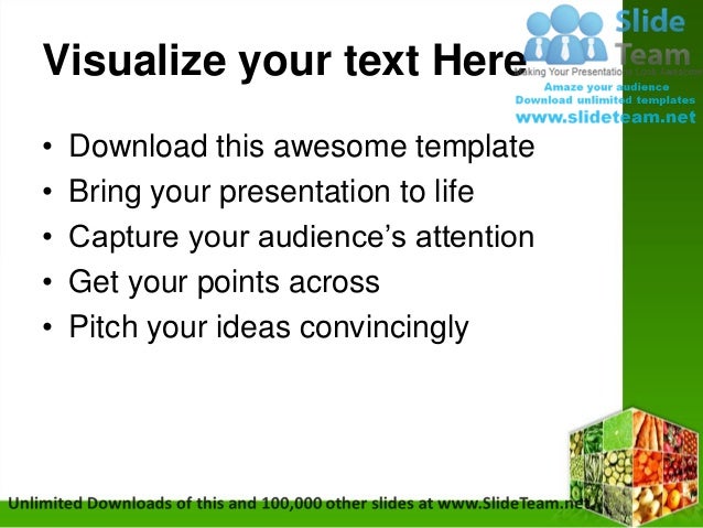 food cube health power point templates themes and backgrounds ppt lay
