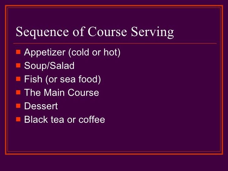 Food culture & dining etiquette