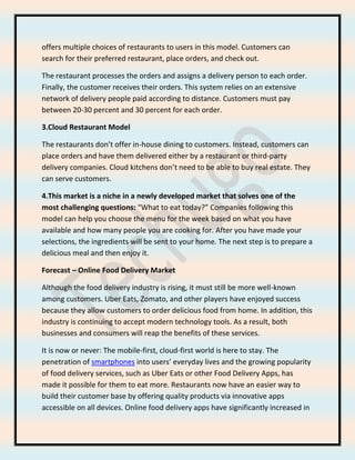 Food Delivery App Development company. | PDF
