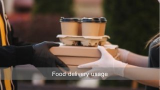 Food delivery usage
 