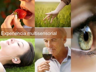 ¿Qué tienen en común
gastronomía y diseño?
Los dos perfiles profesionales tiene la
capacidad de redefinir la experiencia
del consumo del alimento para
generar nuevas sensaciones.
Adaptación a un taladro a batería para hacer caramelo -El Bulli
Experiencia multisensorial
 