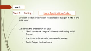 computer system Architecture (Food detector) | PPTX | Technology ...